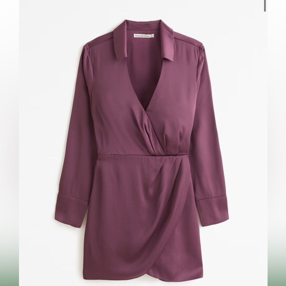 Abercrombie Women’s Long Sleeve Wrap Dress